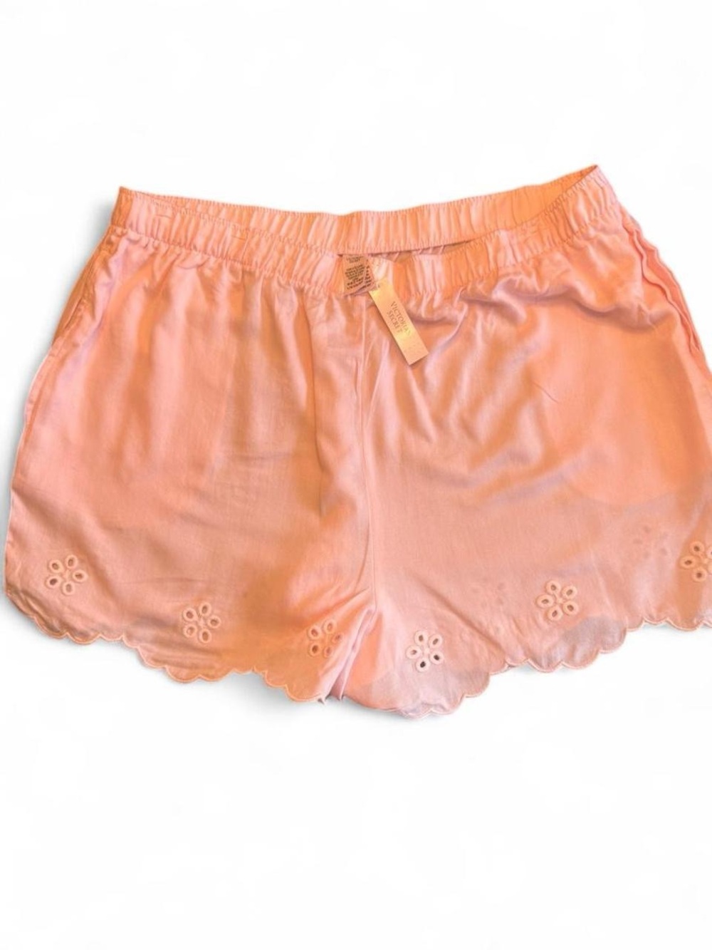 Victoria's Secret Pink Scalloped Eyelet Shorts